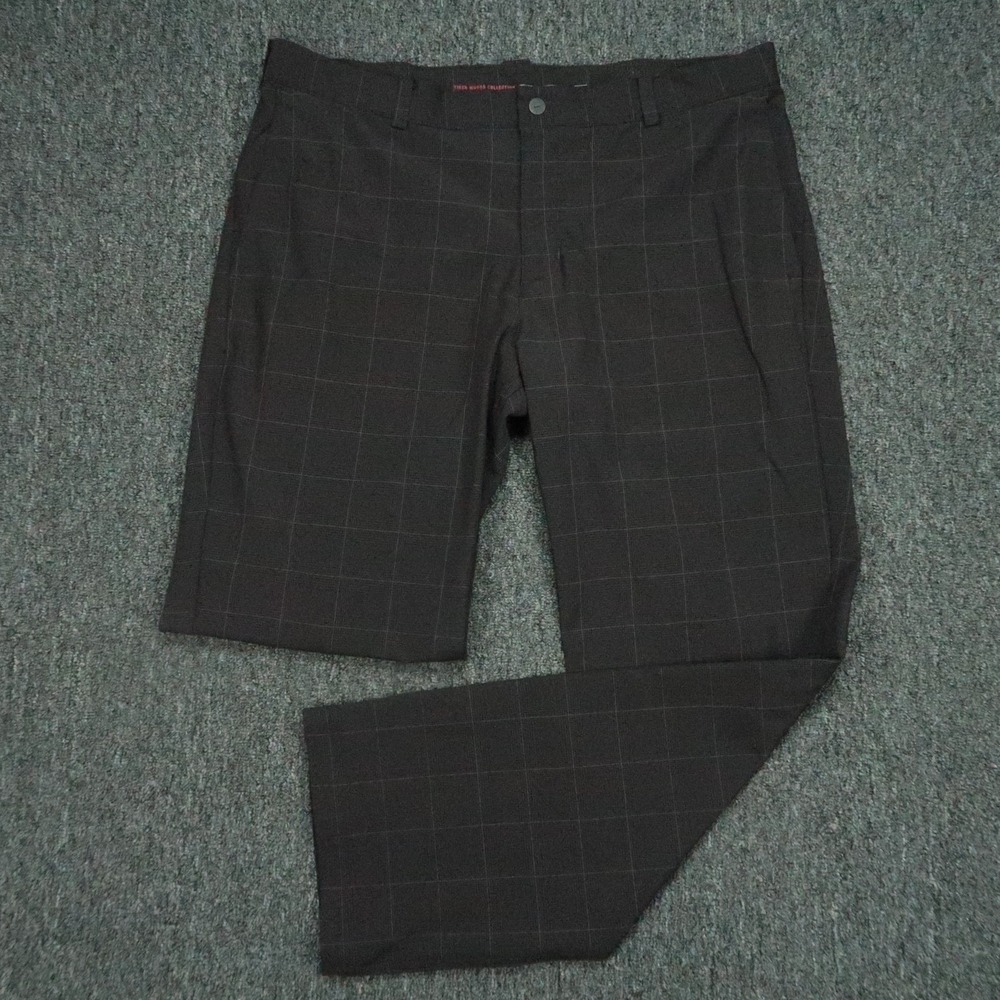Nike Pants Mens 34x30 Black Plaid Tiger Woods Collection TW Adaptive